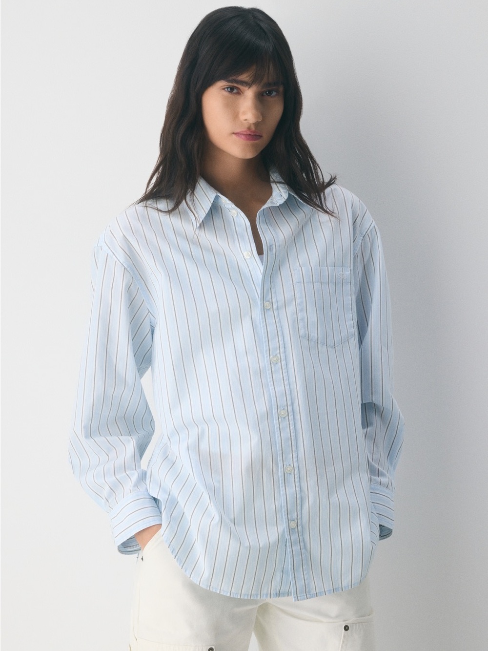 Aritzia | Wilfred Free Oversized Poplin Shirt